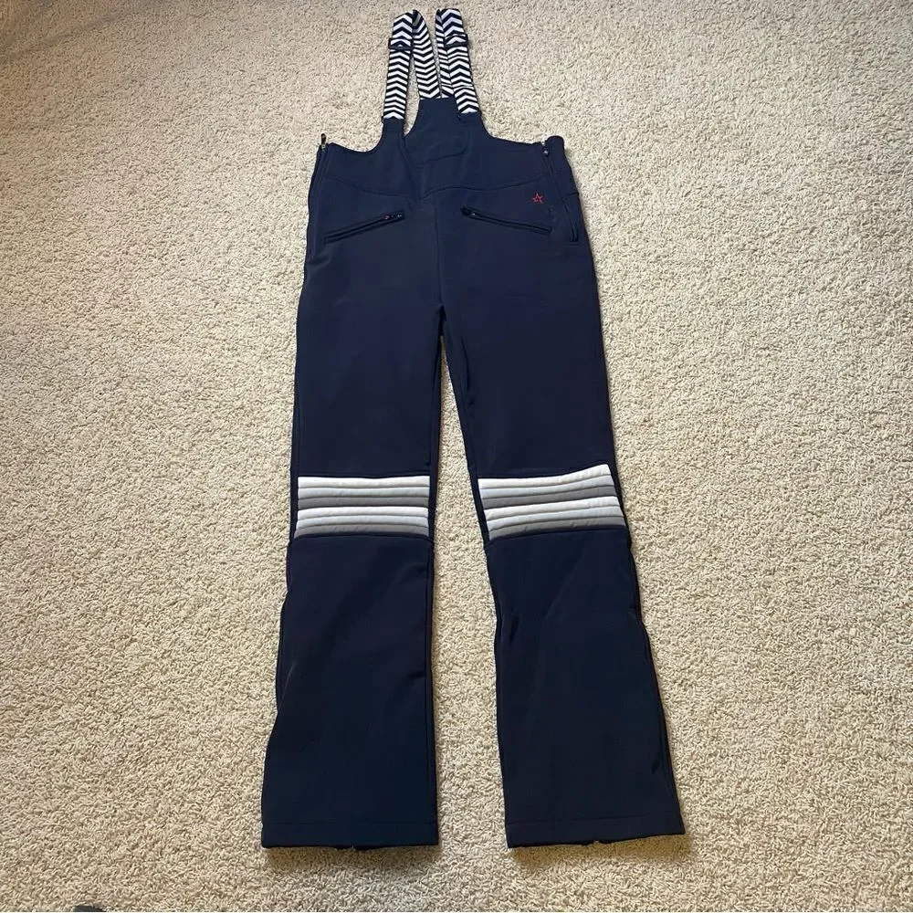 Perfect Moment Women's Black Isola Suspender Kick-flare Ski Pants Large - Picture 2 of 7